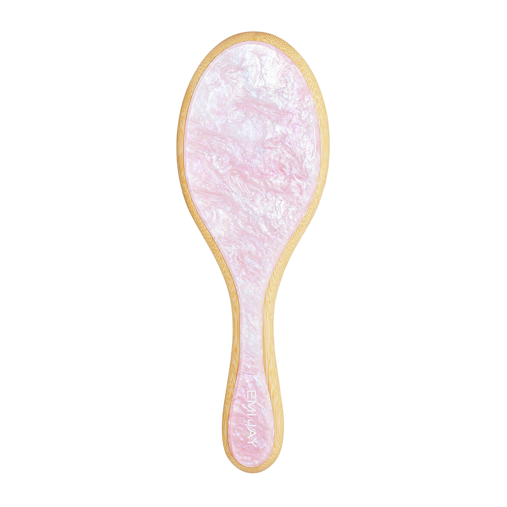 EMI JAY Flat Brush in Pink Sugar - Овальна щітка для волосся «Pink Sugar» - фото №1 EMI JAY Flat Brush in Pink Sugar - Овальна щітка для волосся «Pink Sugar» - фото №1